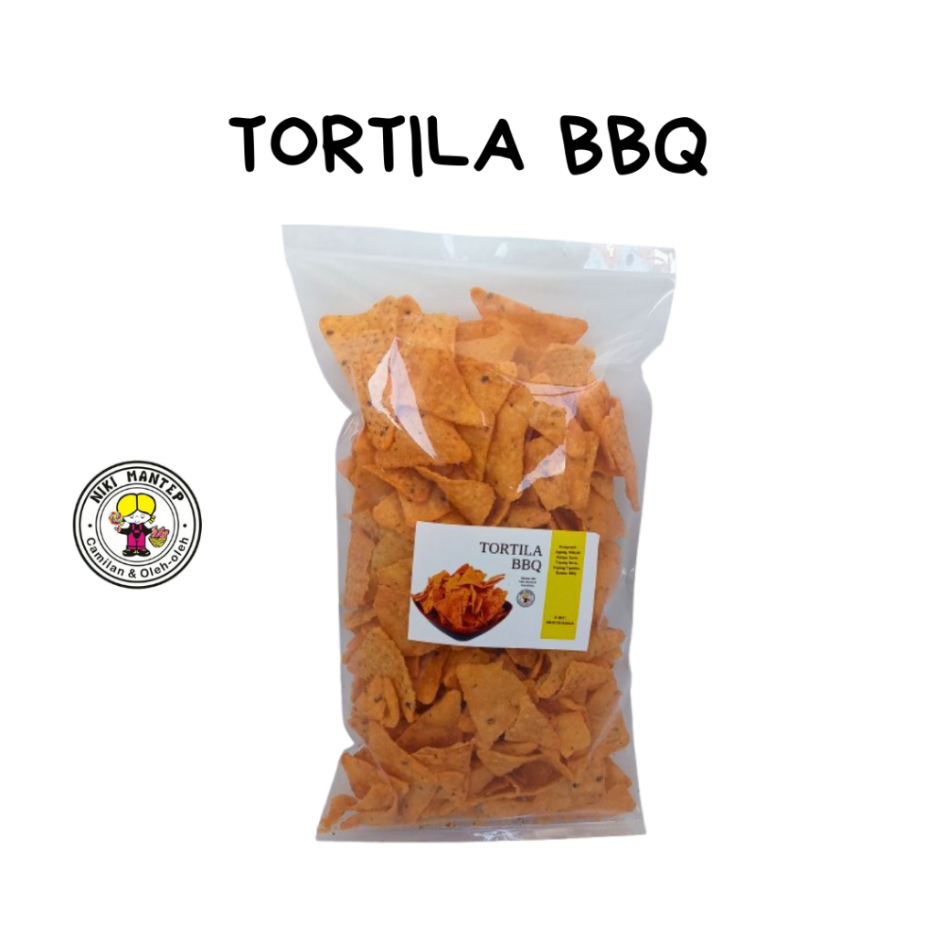 

Keripik Tortila BBQ - Niki Snack Salatiga