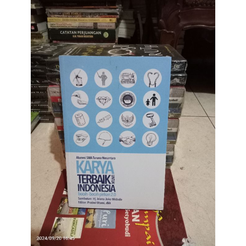 ORI BARU BUKU ALUMNI SMA TARUNA NUSANTARA KARYA TERBAIK UNTUK INDONESIA