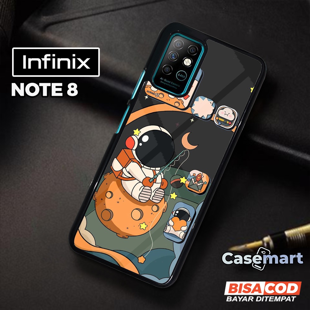 Case INFINIX NOTE 8 Casing INFINIX NOTE 8 Casemart [AST2] Case Glossy Case Aesthetic Custom Case Ani