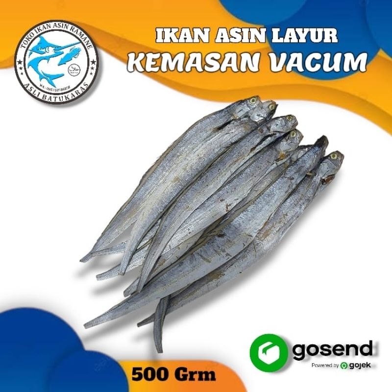 

Ikan asin layur asli Batukaras gesek layur