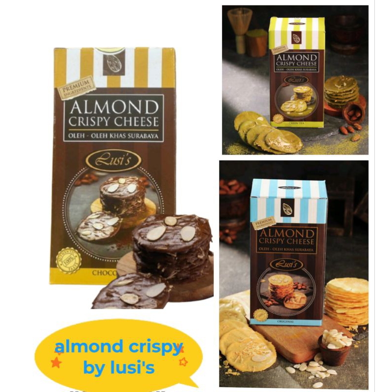 

ALMOND CRISPY CHEESE