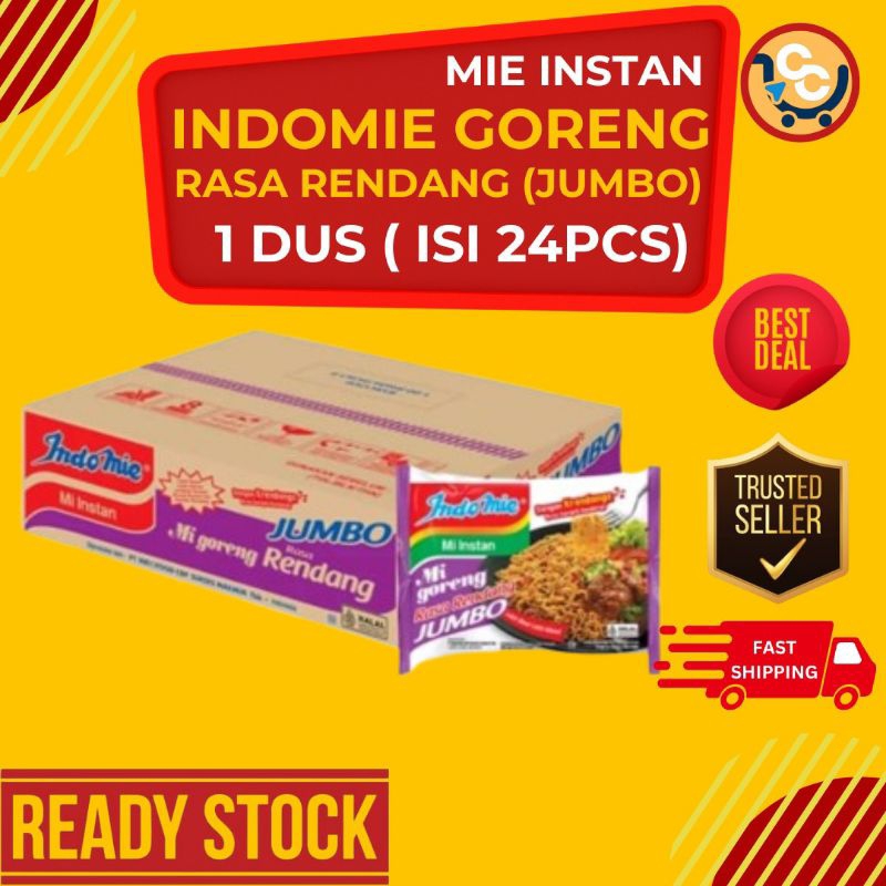 

Indomie goreng Jumbo rasa Rendang