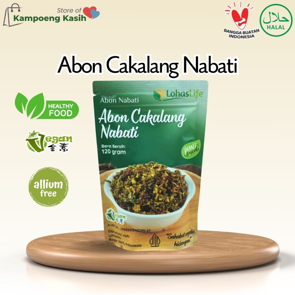 

Abon Cakalang Nabati Vegan / Vegetarian