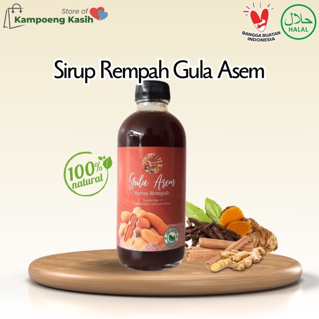 

Sirup Rempah Gula Asem / Jamu Gula Asem