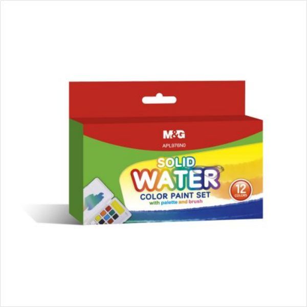 

TBMO M&G SOLID WATER COLOR PAINT SET 12C/24C/36C --