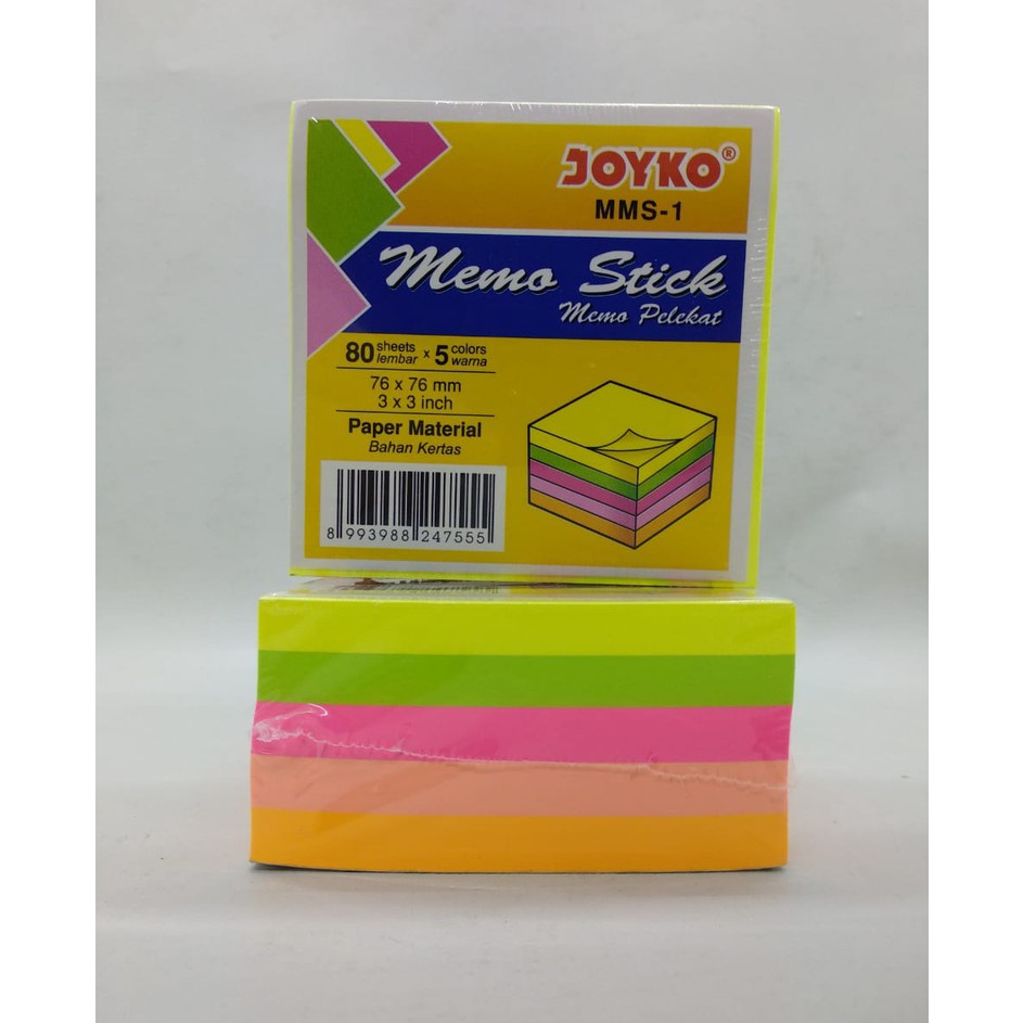 

CASHBACK Memo Stick sedang Memo Pelekat Sticky notes sedang MMS1