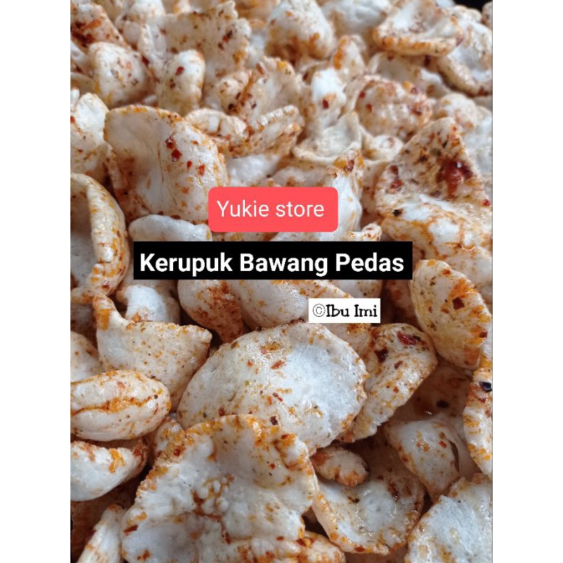 

Kerupuk Melarat Khas Cirebon kerupuk pasir krupuk mlarat kerupuk usek kerupuk tayamum rasa BAWANG PEDAS