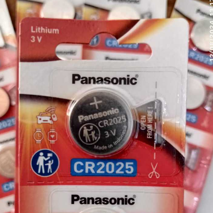 Baterai Panasonic CR2025 Original Per PCS / Batrai CR2025 Panasonic Original 3Volt Satuan