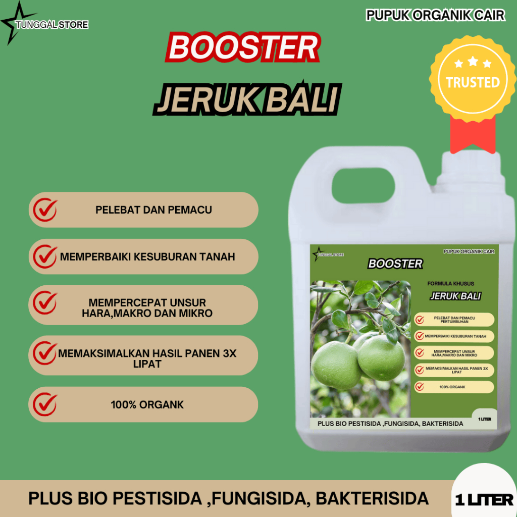 Pupuk Jeruk Bali / Pupuk Jeruk Bali Merah Manis / Pupuk Booster Jeruk Pupuk Organik Untuk Buah Jeruk