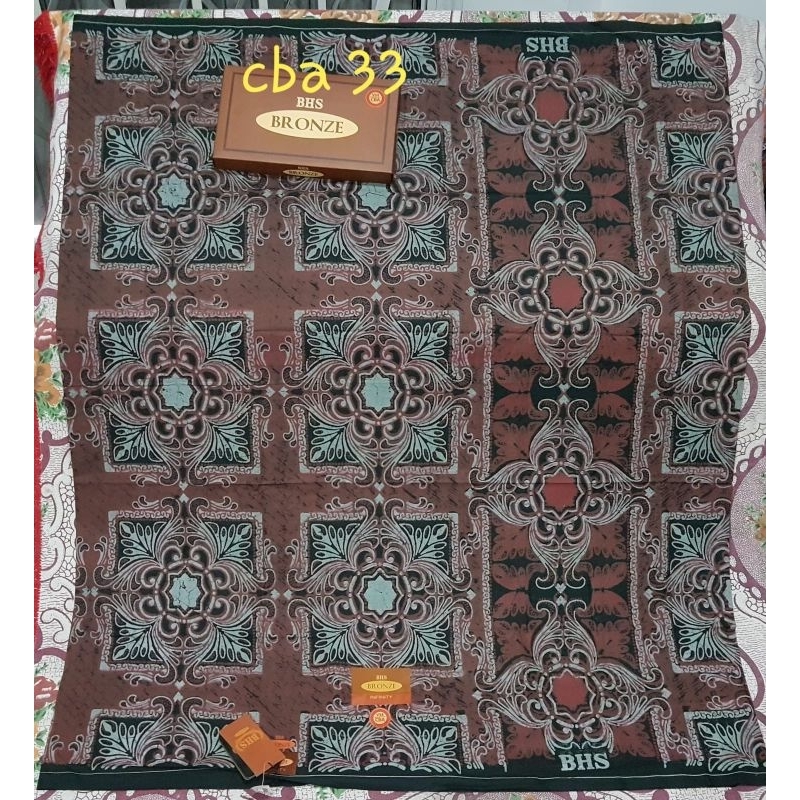 Sarung BHS INFINITY Motif CBA Batik Bronze