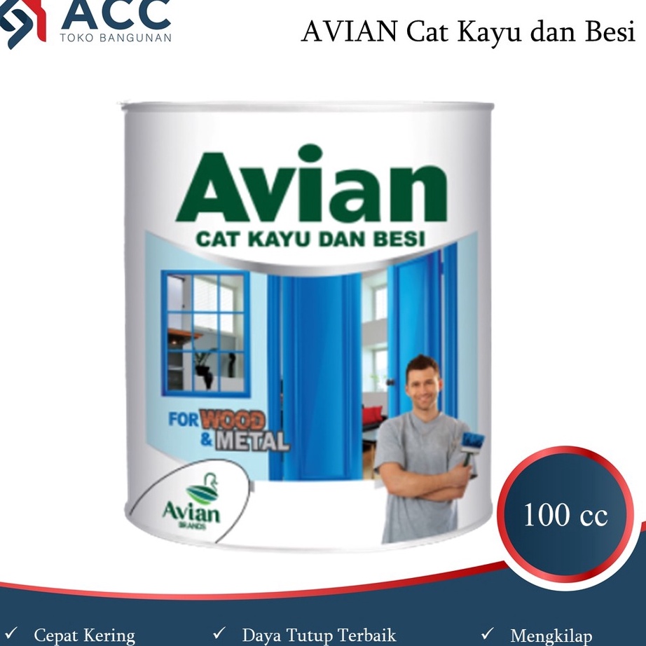 

HANYA DISINI Avian Cat Minyak Kayu Besi KECIL 1 cc Cat Pagar Rumah