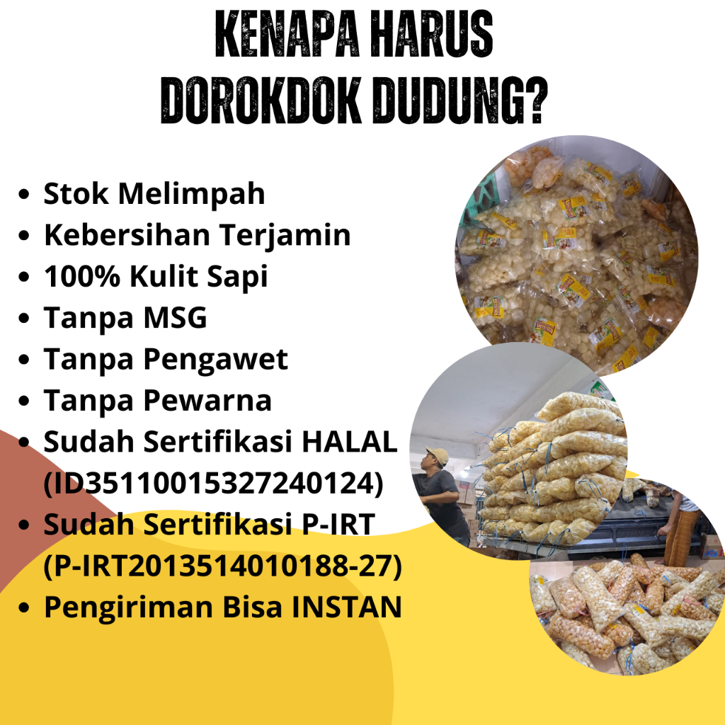 

Lezatoz_Genz 1 Bal Kerupuk Kulit Sapi Asli 150 Gram Dorokdok Rambak Dudung Rasa Pedas Jeruk Renyah