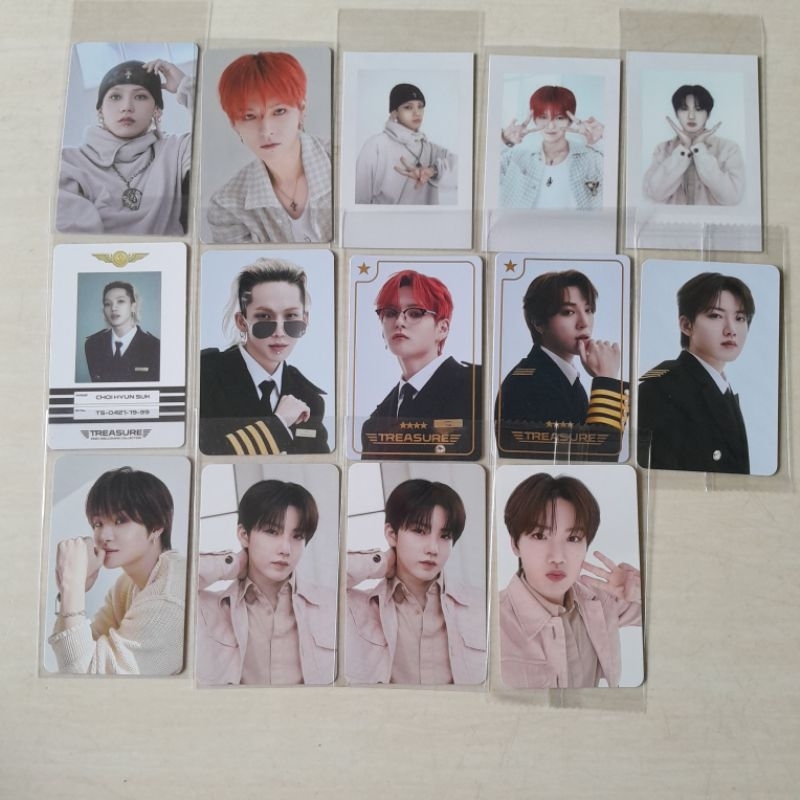 pc pola welcoming collection 2024 welcol treasure pilot hyunsuk junkyu yoshi tc junghwan trading car