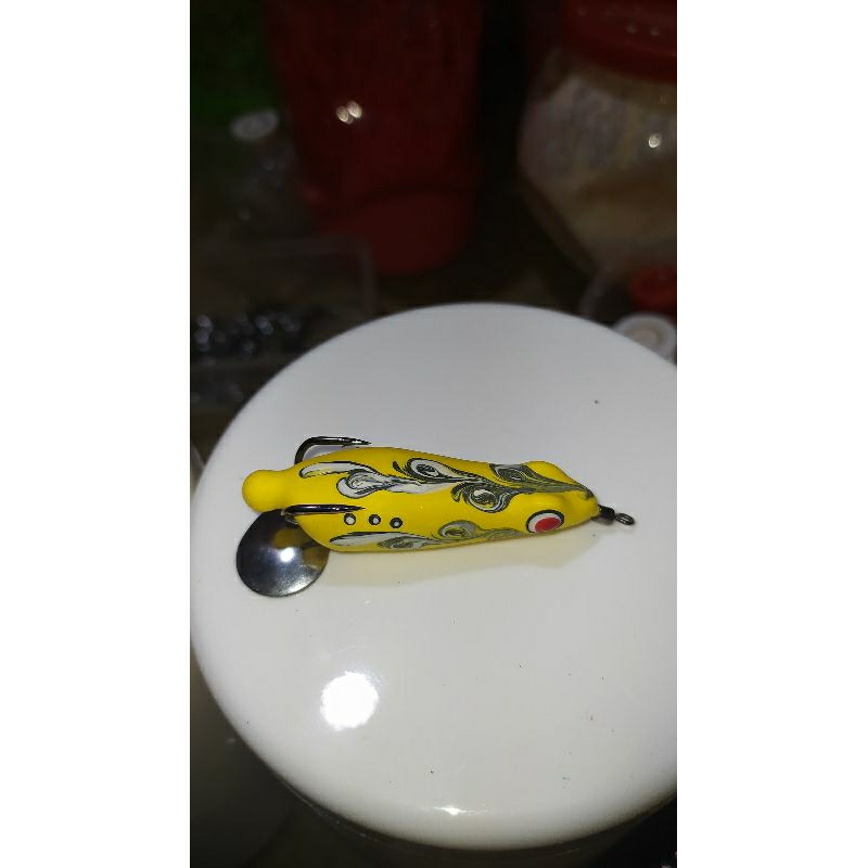 SOFROG umpan tipu, umpan mainan, umpan pancing ikan gabus ukuran 6cm