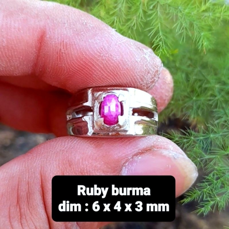 natural ruby burma