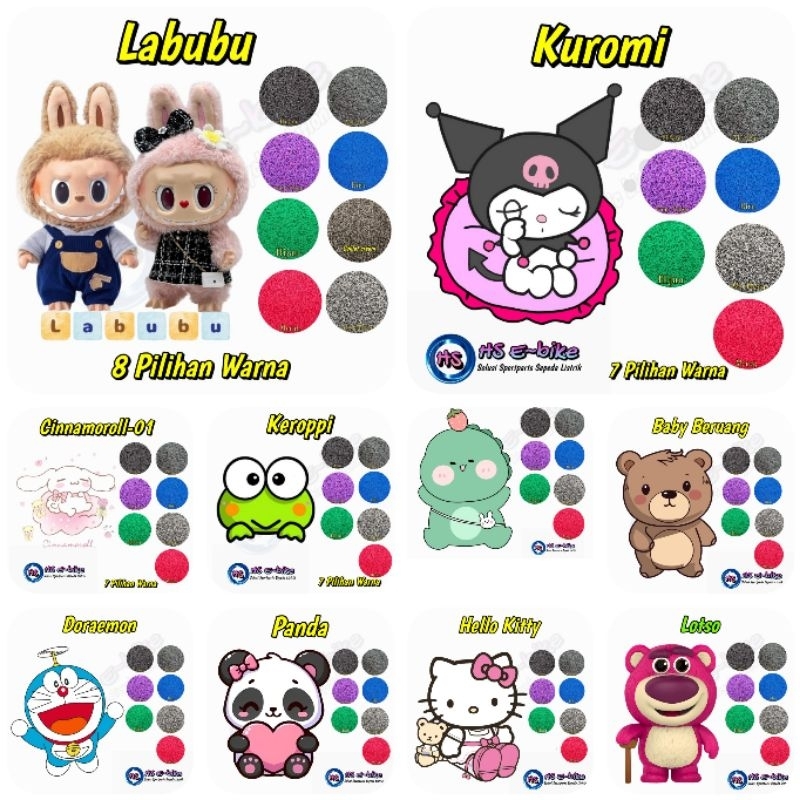 ND5 Karpet Sepeda Listrik Ofero Galaxy 2 karakter