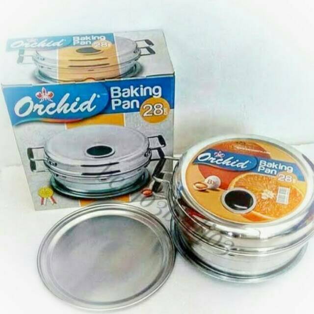 ORCHID Baking Pan 28 Cm 8 Telur Original Murah Free Buble