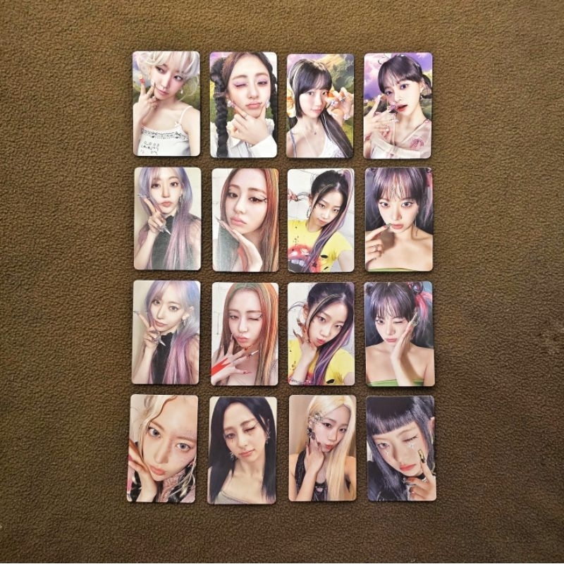 [READY] LE SSERAFIM CRAZY WEVERSE ALBUM BARACLAVA PHOTOCARD PC (Sakura Yunjin Kazuha Eunchae)