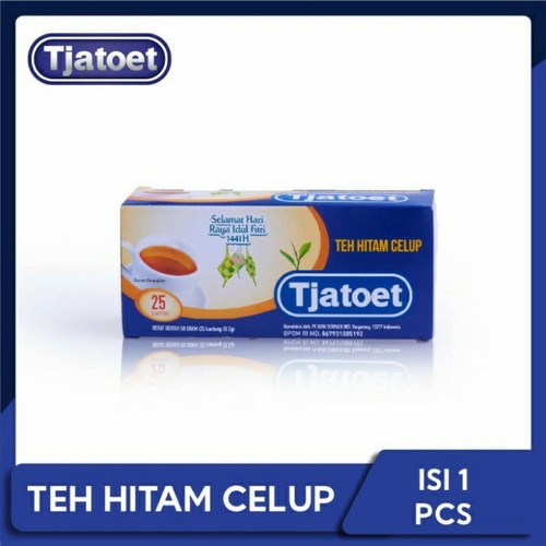 

TEH TJATOET TEH HITAM CELUP ISI 25 BAG