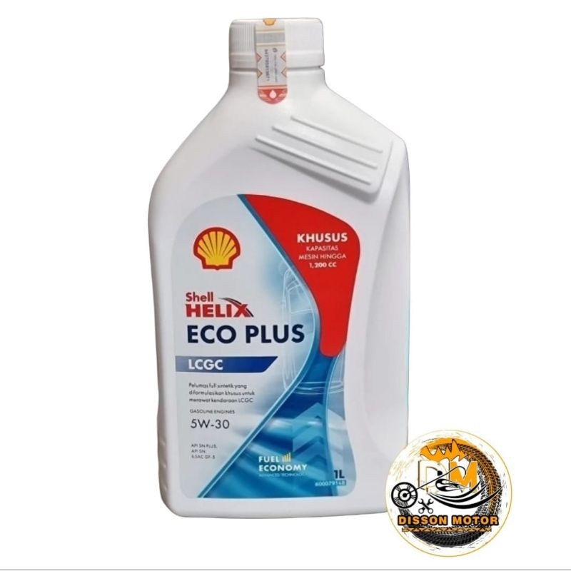 Shell Helix  Eco Plus 5W-30 1L Oli Mobil Shell Helix Eco Plus Original | Shell Eco Plus