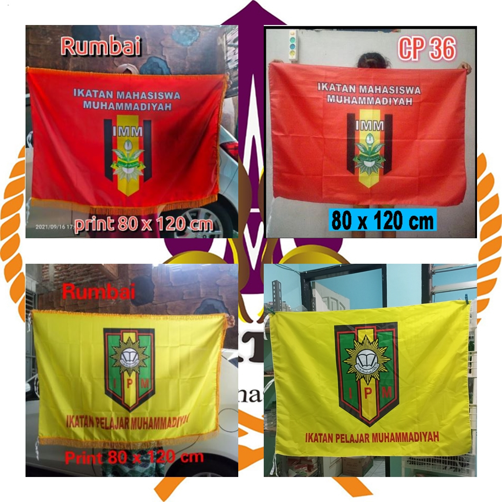 Bendera IPM IMM Ikatan Pelajar Mahasiswa Muhammadiyah