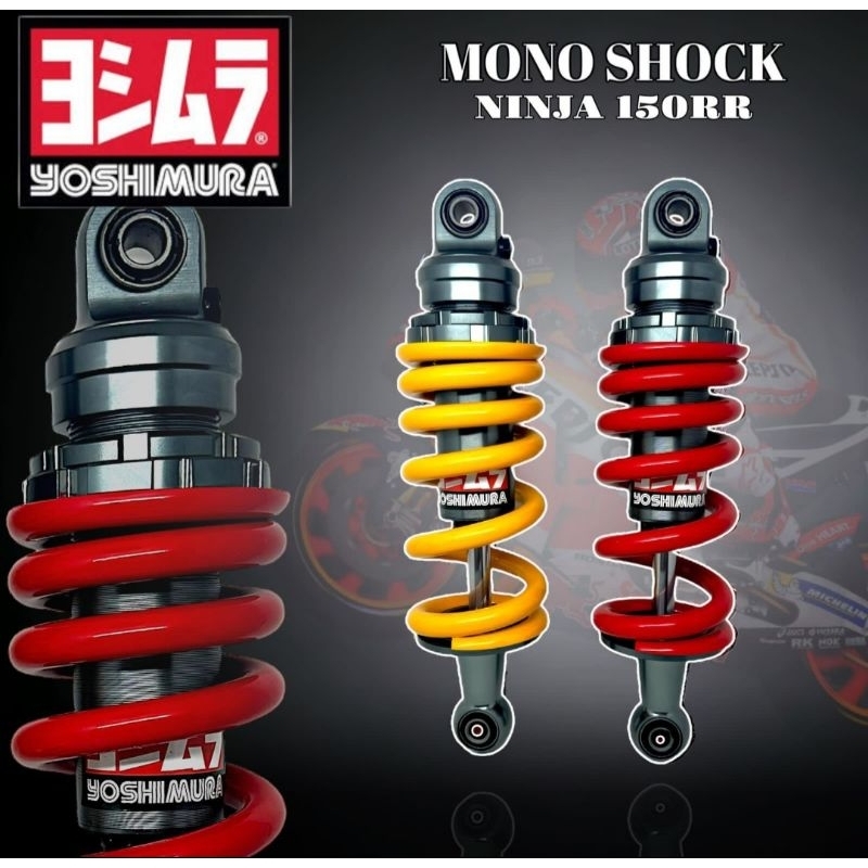 Mono Shock Ninja 150RR Shockbreaker Belakng Ninja 150RR 265mm Original Yoshimura