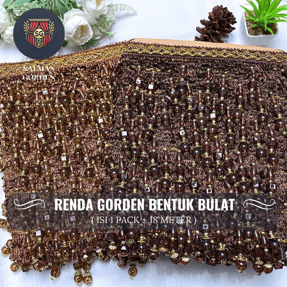 NEW RENDA GORDEN KRISTAL DISCO PACK KARDUS RENDA GORDEN RUMBAI RENDA GORDEN PREMIUM