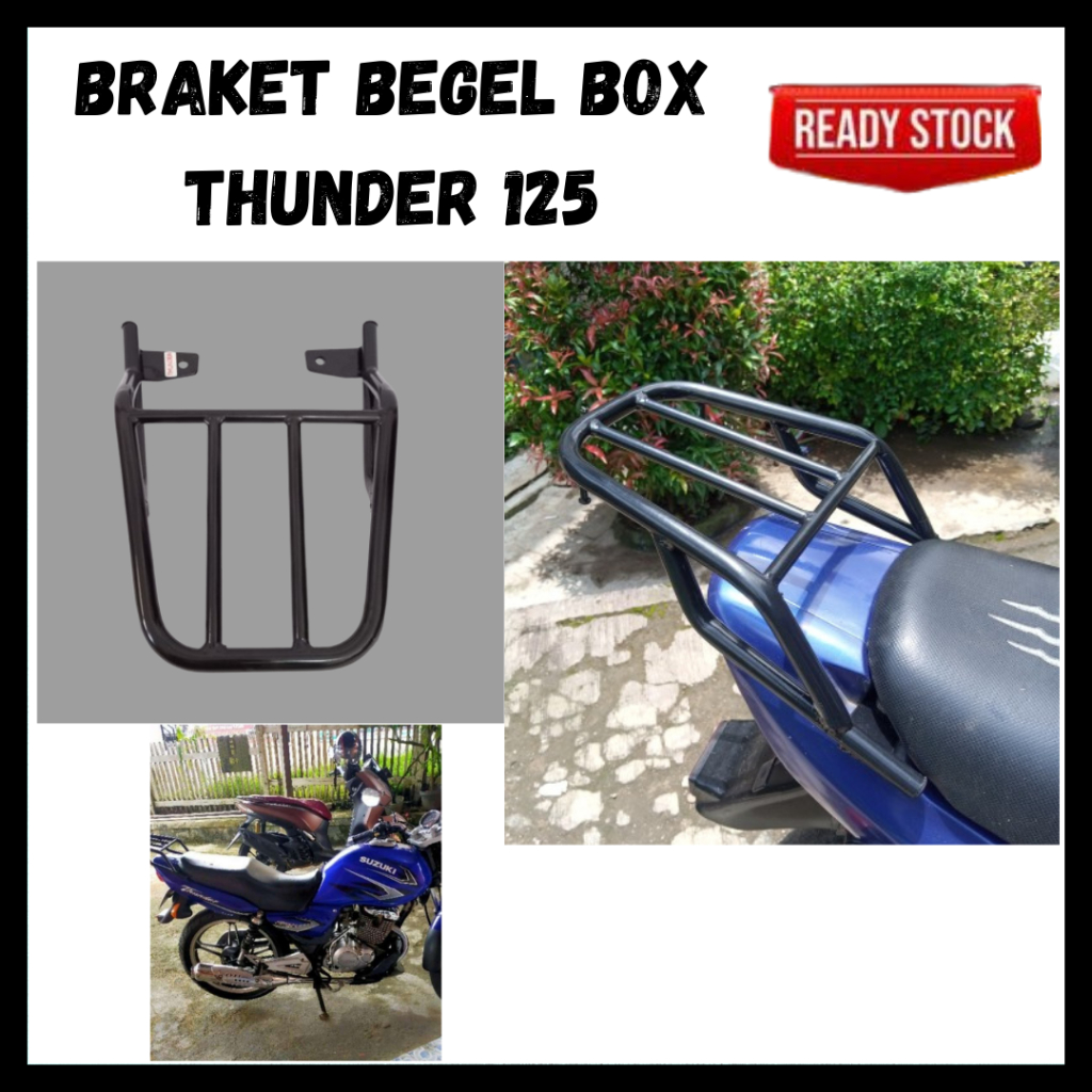 Bracket Breket Behel Braket Begel Box Jok Motor Suzuki THUNDER 125 NEX FI Skywave Skydrive