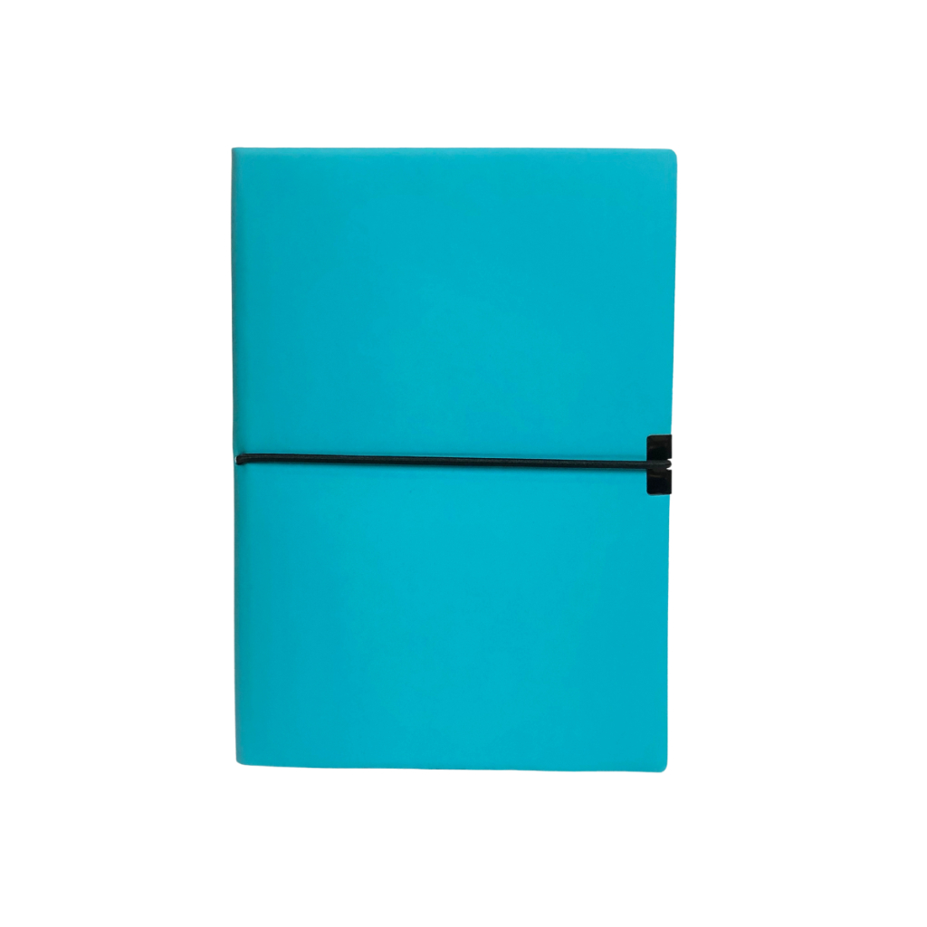 

Notebook Tali Diary A5 Impor Turqoise Buku Tulis Catatan Bergaris Notebook Soft Cover Catatan Kantor - Satuan