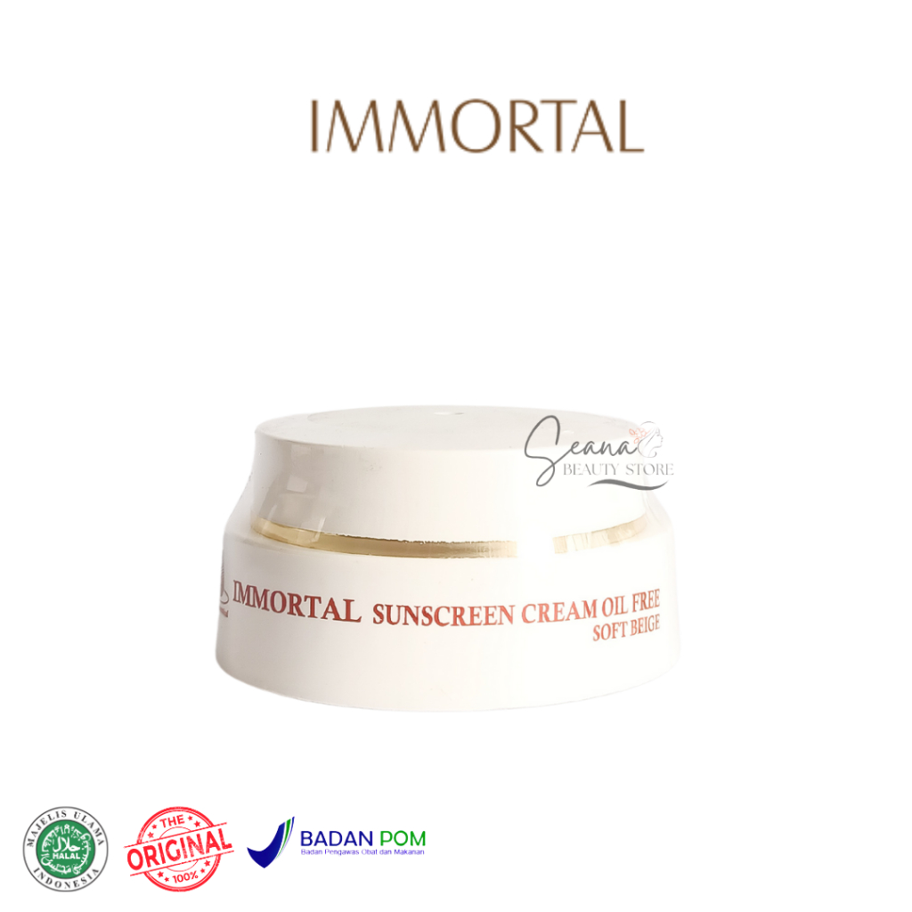 Immortal Sunscreen Oil Free Soft Beige