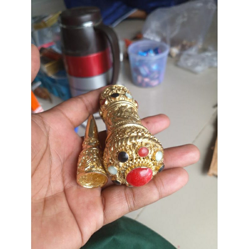ORNAMEN TONGKAT BAHAN ASLI