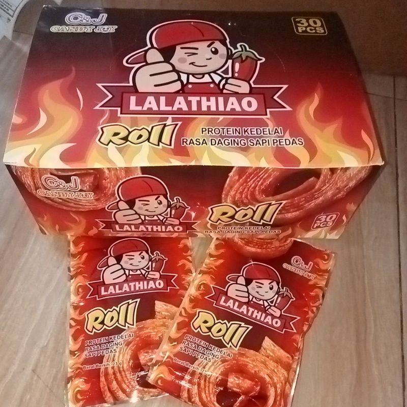 

lalathiao roll 30pcs*23gr ex 06.2025 rasa sapi pedas