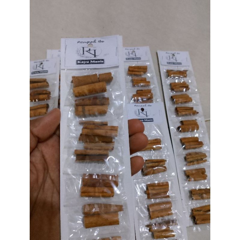 

Rempah Kayu Manis kwalitas bagus 1 renceng isi 10 pcs harga pedagang