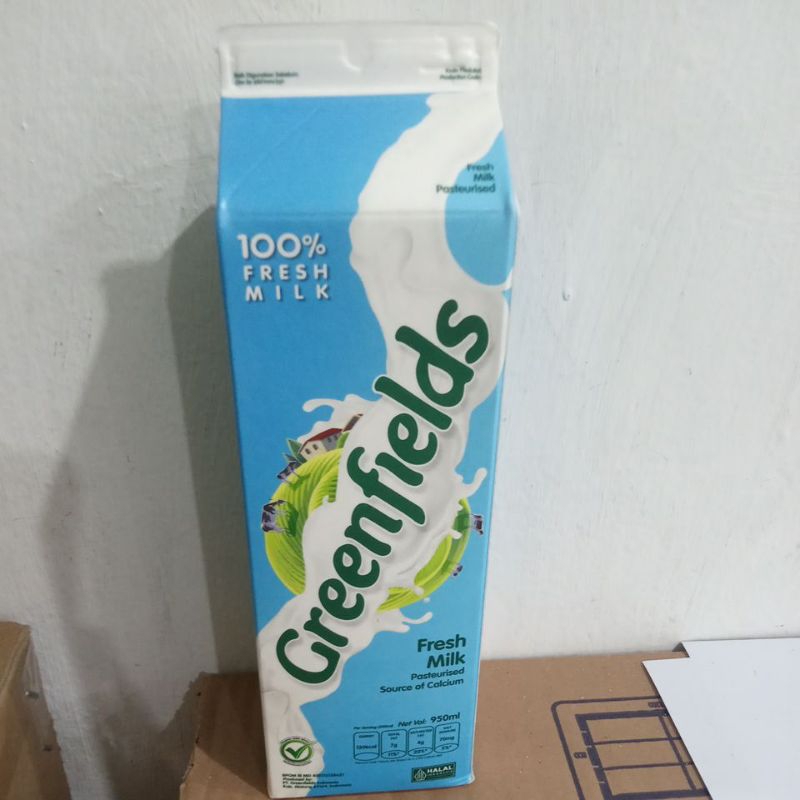 

Greenfields Fresh milk berat bersih 950gr