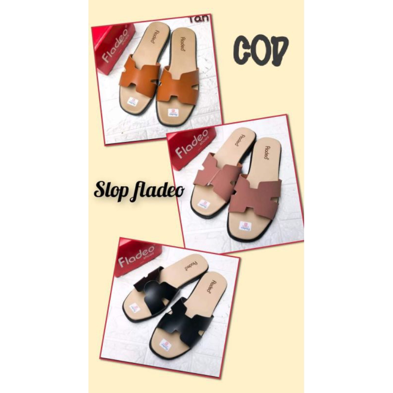 sandal teplek fladeo