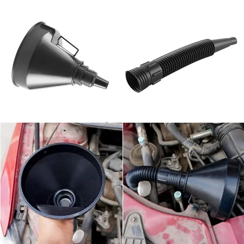 Corong Oli Minyak Bensin Solar Air Mobil Motor Selang Fleksibel