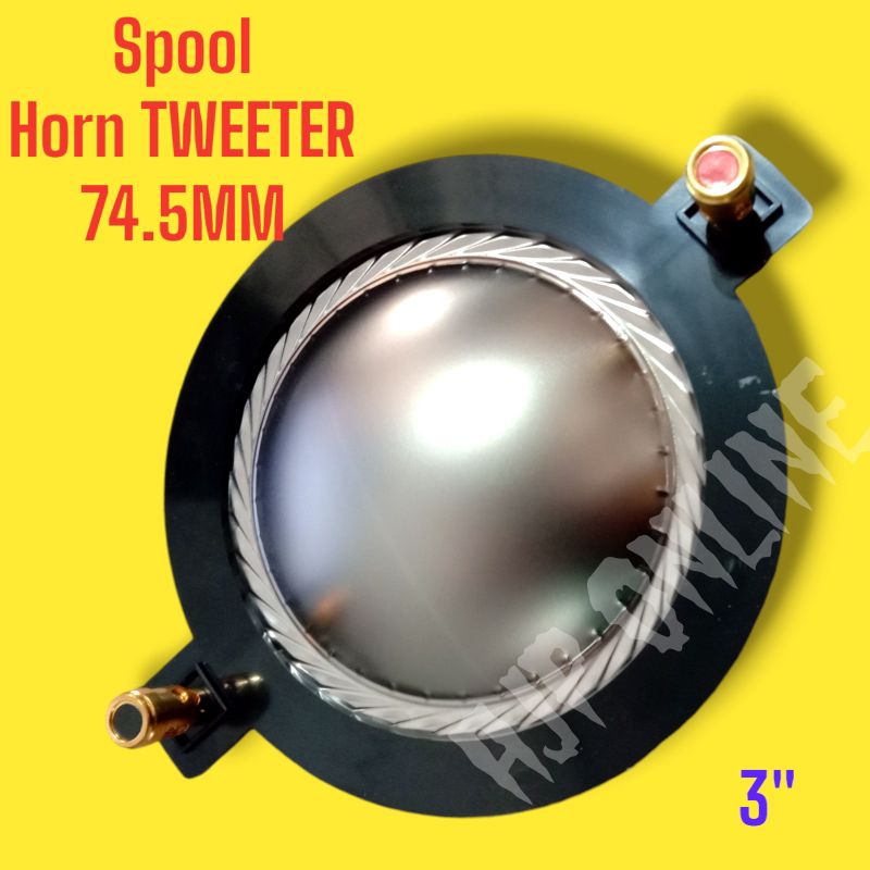 Spool tweeter 74.5mm 3inch Horn TWEETER RCF N850 spul Tweeter 3in