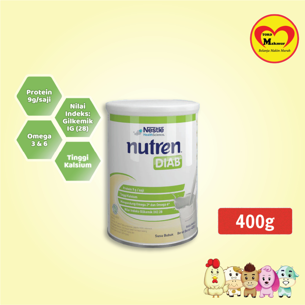 

Nestle Nutren Diab 400gr / Toko Makmur Baby Shop