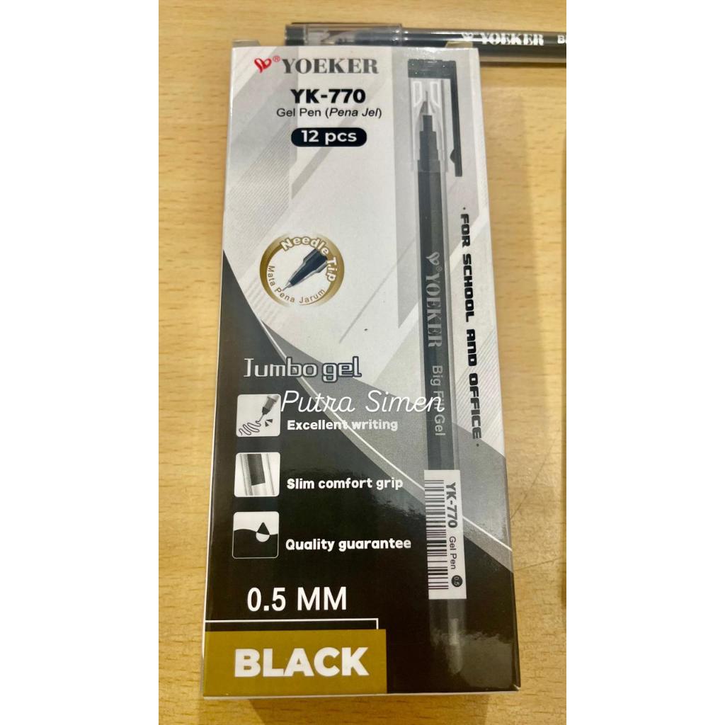 

Pulpen Yoeker Big Fill Gel JUMBO GEL YK-770