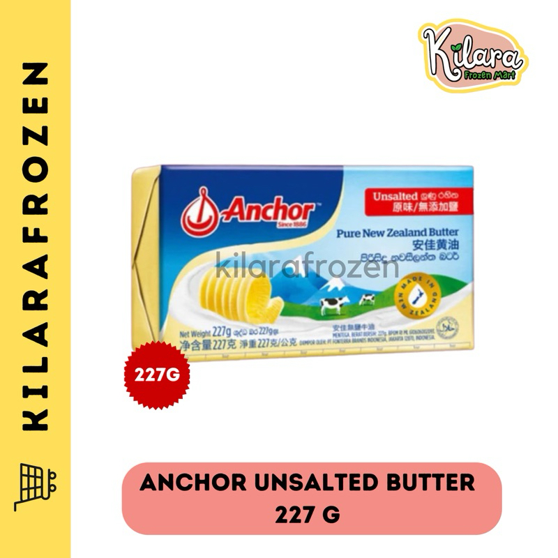 

Anchor Unsalted Butter 227gr