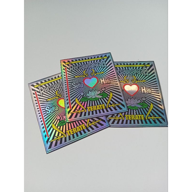 

Stiker PSHT Hologram/Stiker Hologram PSHT 7X9cm