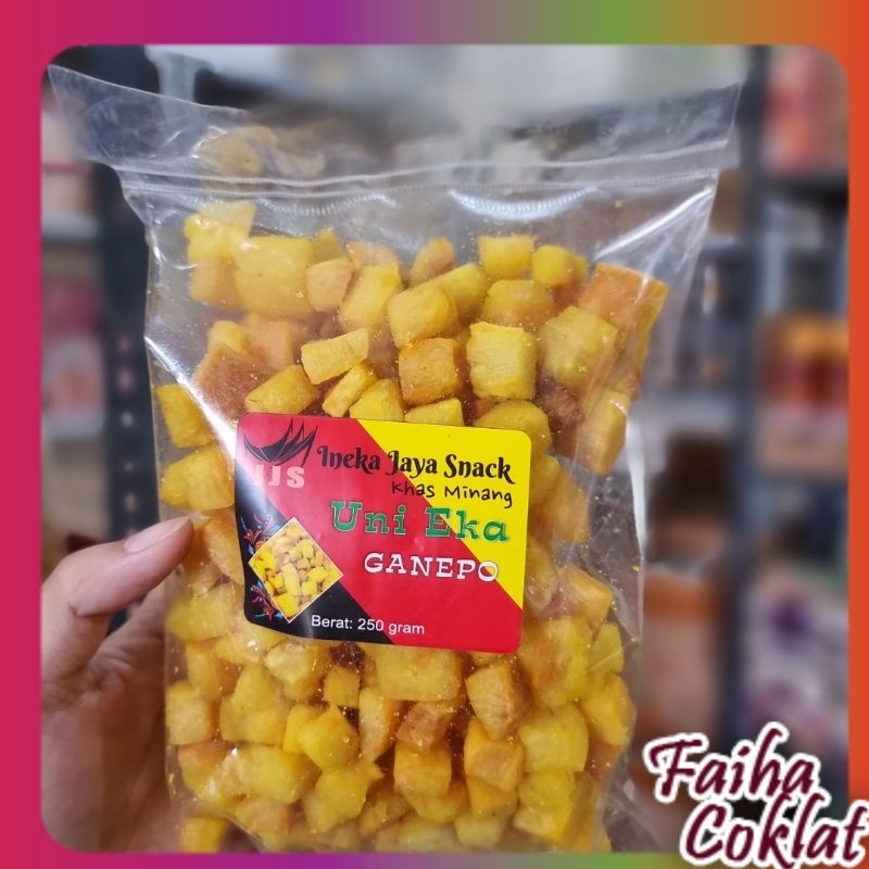 

Snack Renyah Ganepo 250gr Snack Murah Faiha Coklat