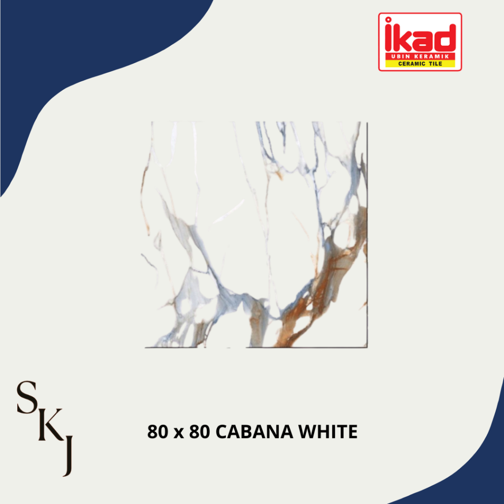 Granit Ikad Cabana White 80x80 Kw 1