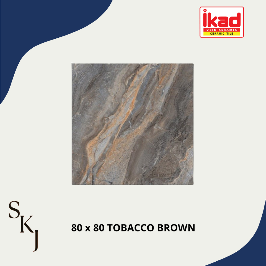 Granit Ikad Tobacco Brown 80x80 Kw 1