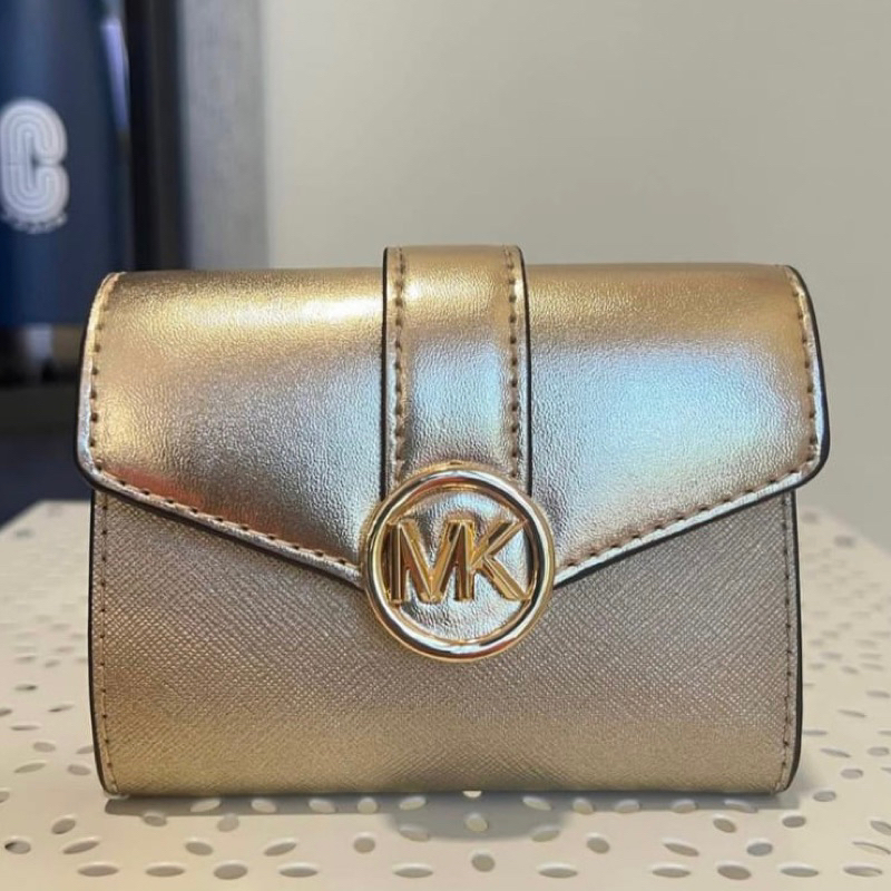 MK Carmen Wallet Md Gold