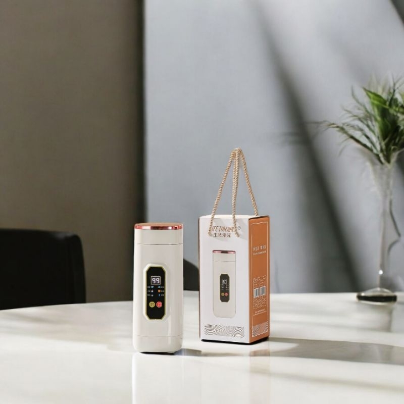 Termos Listrik Pemanas Air Listrik Travel Portable Kettle