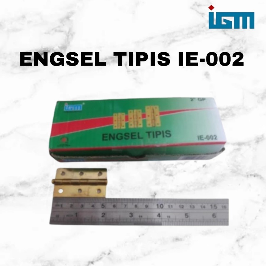 Engsel Tipis IGM IE-002 / Engsel Tipis Merek IGM