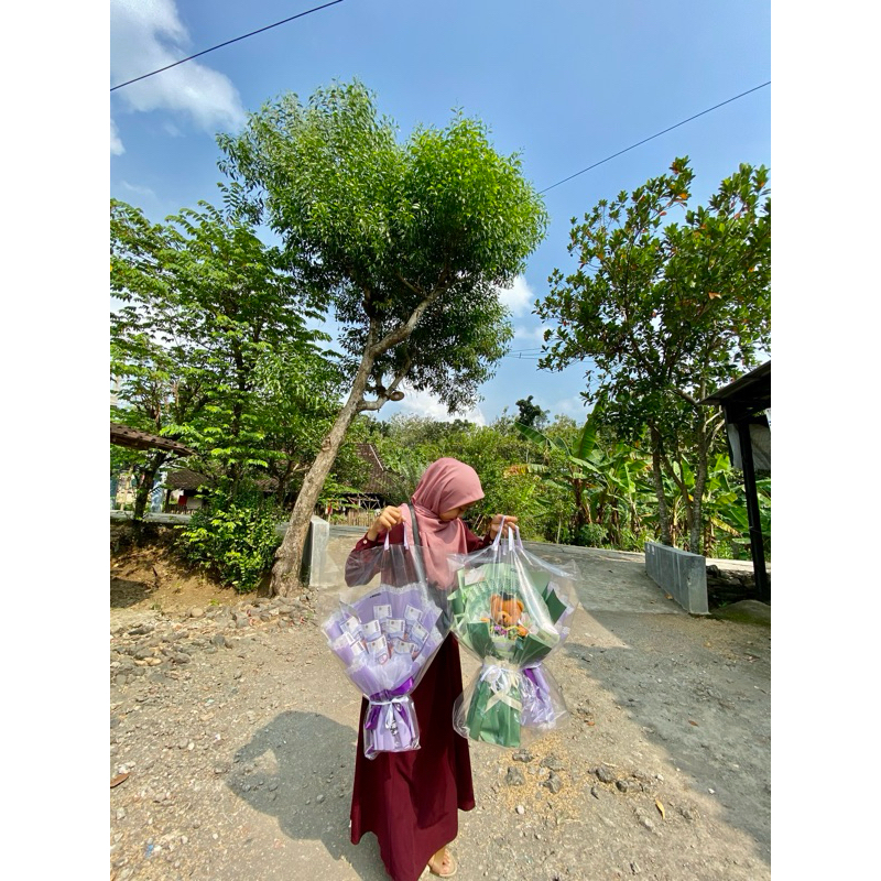 

plastik buket transparan/plastiktebal