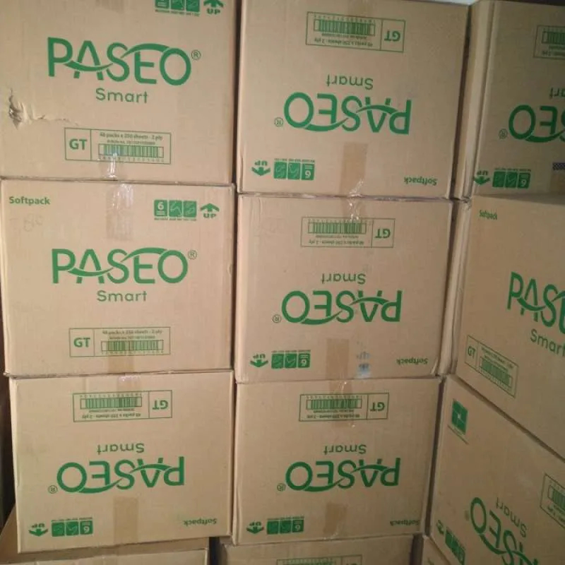 PASEO 1 Dus Tissue Smart 540 (500 + 40) 3 Ply Isi 48 Pcs Facial Tisu Wajah Tisue Muka Lembut 250 GT