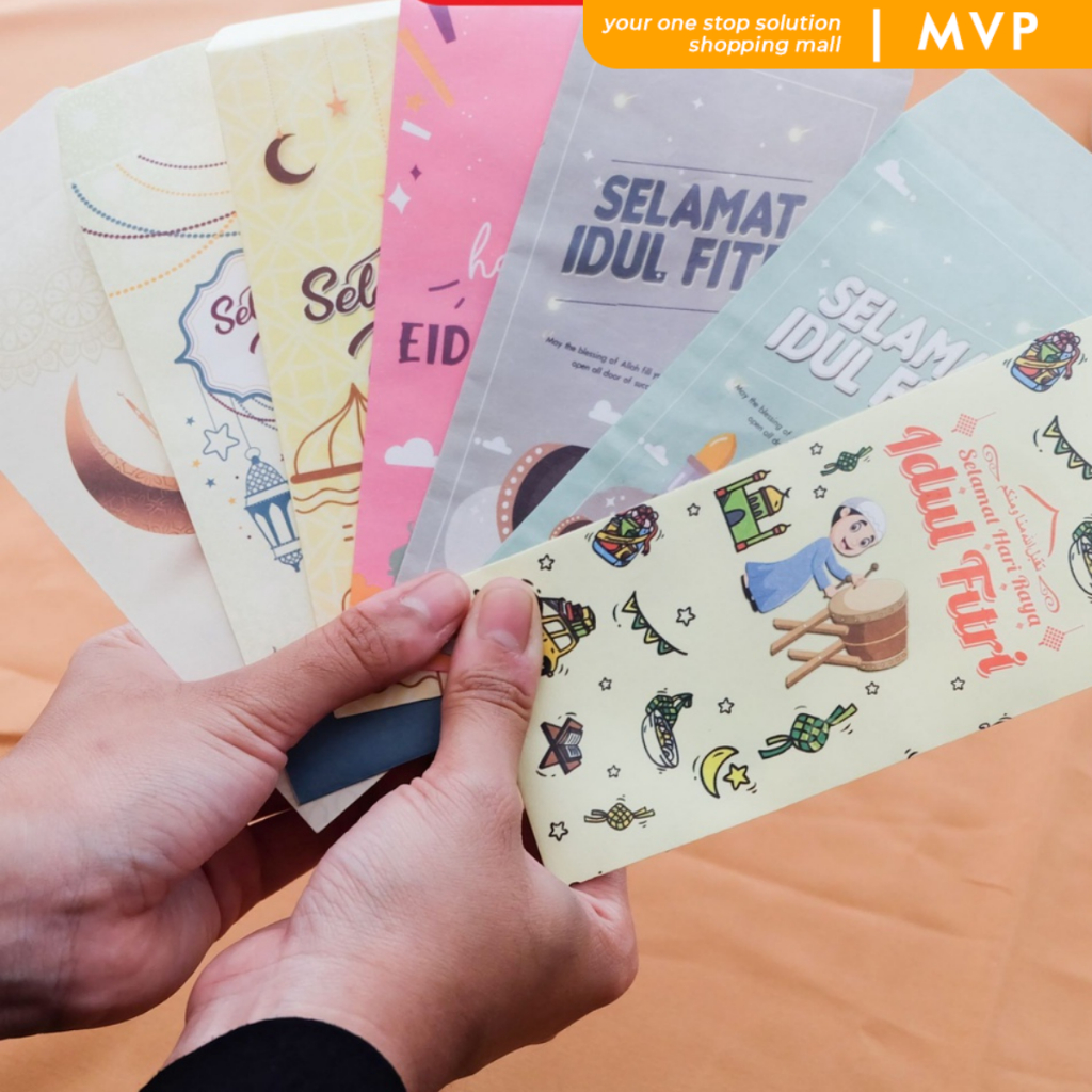 

MVP Amplop Lebaran Amplop Angpao Lebaran Aesthetic Lucu Amplop THR Isi 5 Lembar